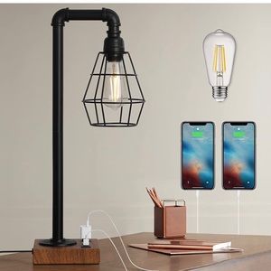 2 Farmhouse style lamps